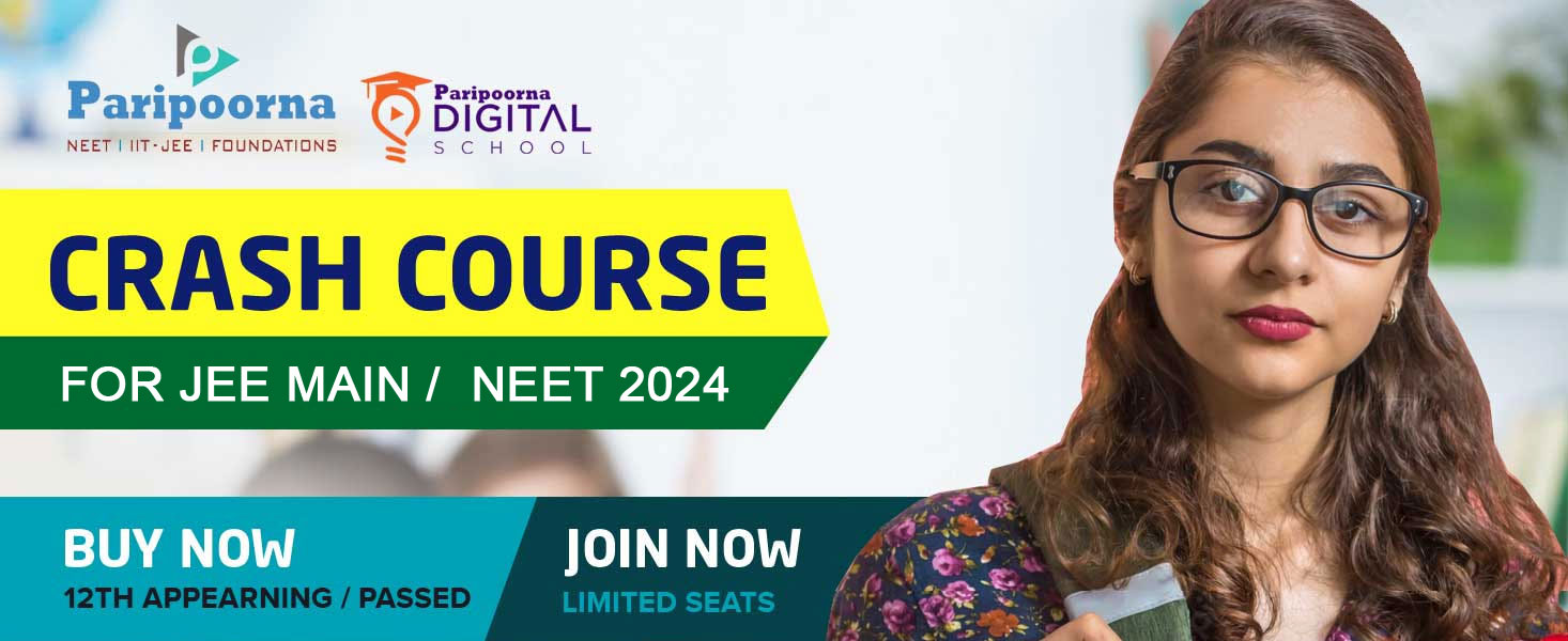 Crash Course JEE Main / NEET 2024