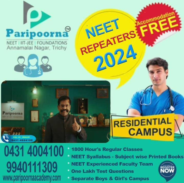 Best Neet Coaching Centre In Vellore